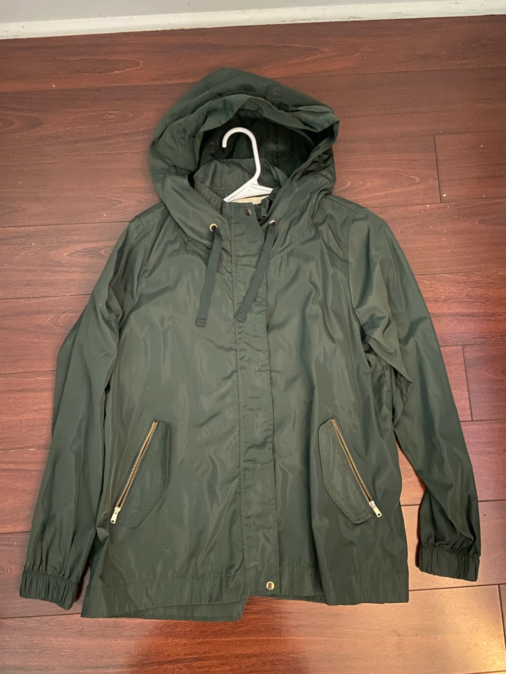 Cavalini Hooded Field Jacket - Olive Green